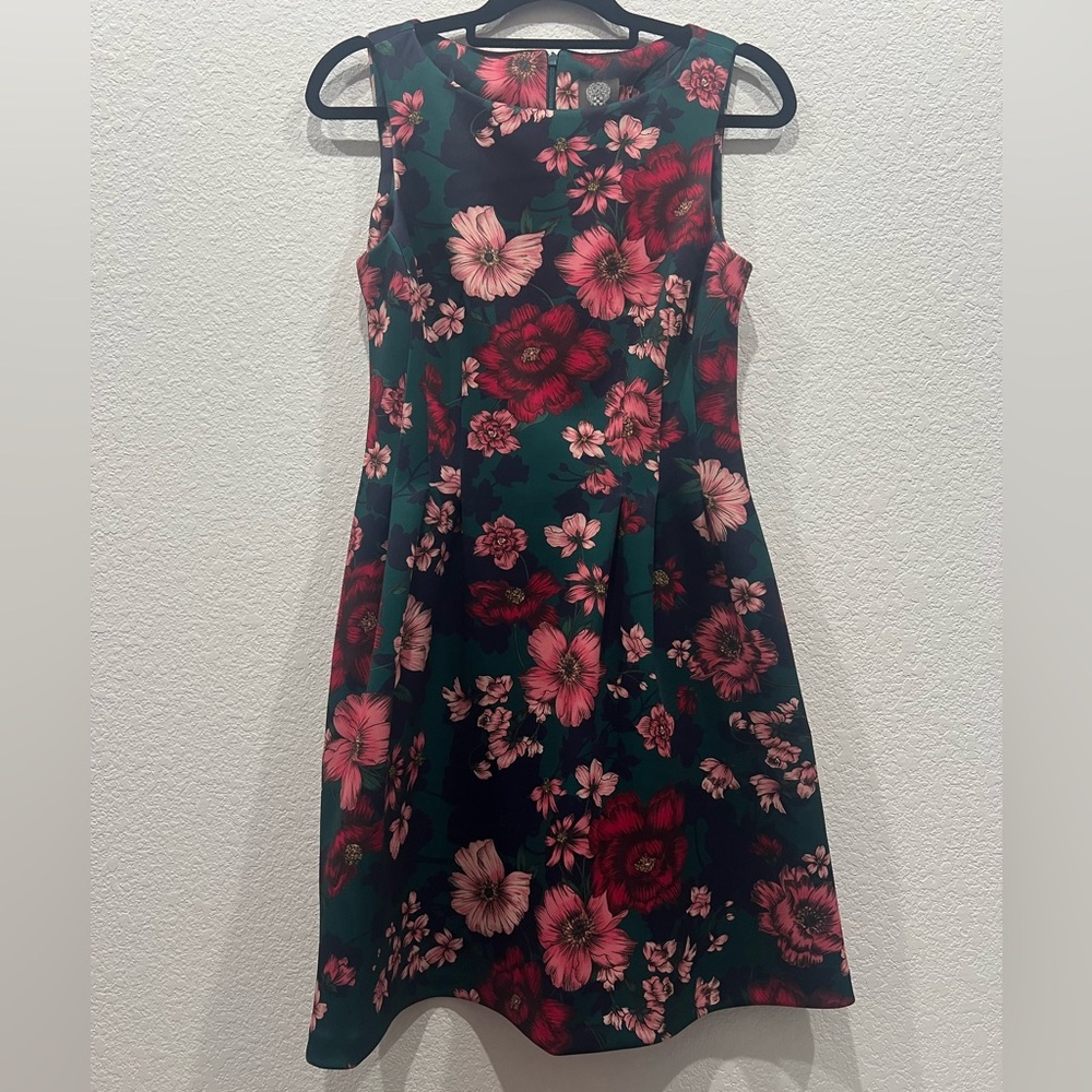 Vince Camuto Pink Halter A-Line Dress